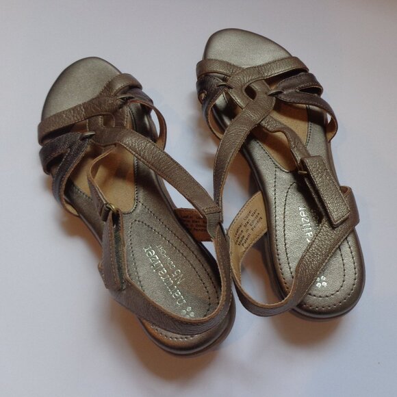 Naturalizer N5‎ Comfort Leather Slingback Cooper Sandals Women's Size 7.5W - Picture 2 of 8